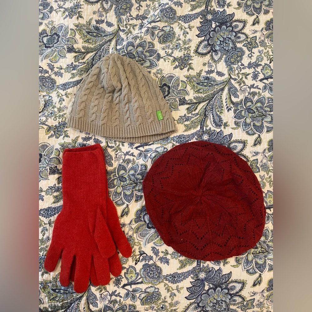 Hats and gloves